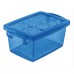 Mini Organizador c/ Alça e Trava 400ml Azul - Ordene