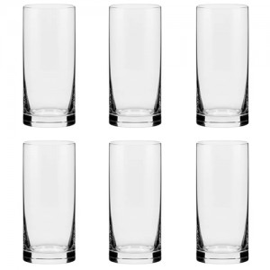 Conjunto de Copos de Cristal Long Drink Flat Classic 440ml 6pçs - Oxford