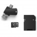 Kit Dual Drive OTG para Smarphone e Tablet 16GB Preto - Multilaser
