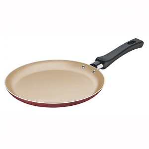 Panquequeira de Alumínio com Revestimento Interno  Antiaderente Napoli Vermelha 22cm - Tramontina