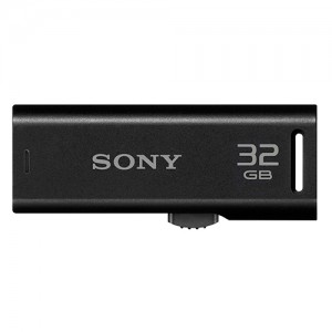 Pen Drive Retrátil Preto - 32GB - Sony