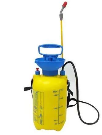 Pulverizador Manual Cor Amarelo 5 Litros - Vulcan