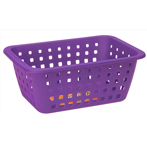 Cesto Plástico Grande 5,2L Roxo -  Ordene