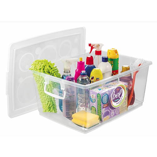 Organizador com Trava 60L Cristal - Ordene