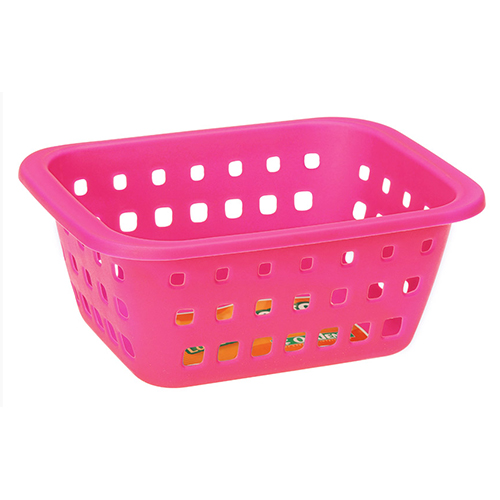 Cesto Plástico Pequeno 1,4L Pink - Ordene