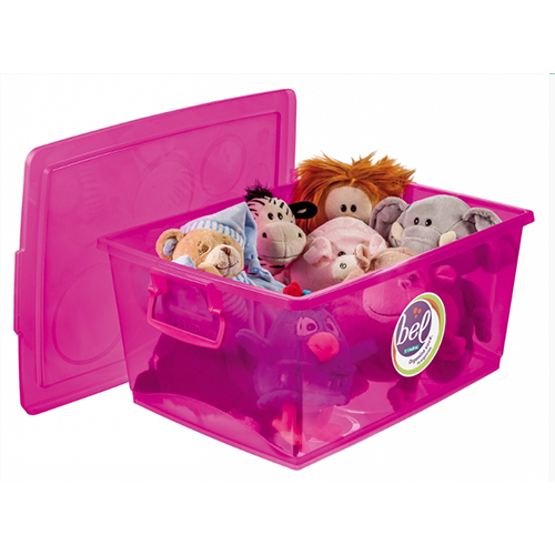 Organizador c/ Trava 30L Pink - Ordene