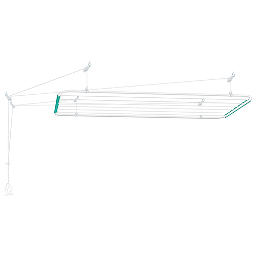 Varal de Teto Mônaco Branco 1,20 x 0,56m - Secalux