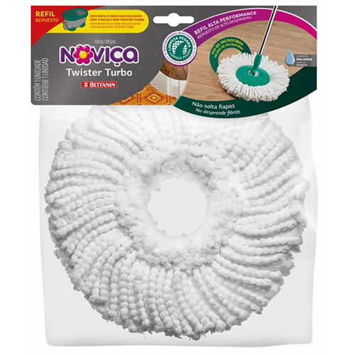 Refil Mop Twister Noviça Turbo - Bettanin