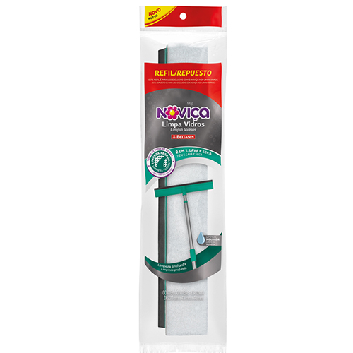 Refil Mop Limpa Vidros Noviça - Bettanin