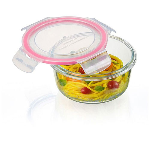 Pote de Vidro Redondo Hermético Special Glass 580ml - Sanremo