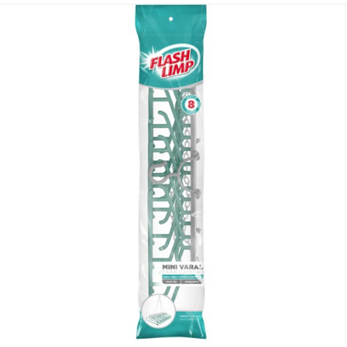 Mini Varal Para Camisas c/ 08 Cabides - FlashLimp