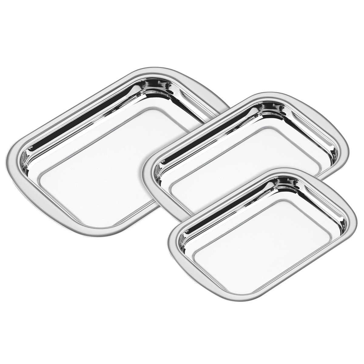 Jogo Assadeira Aço Inox Cosmos 3pçs - Tramontina
