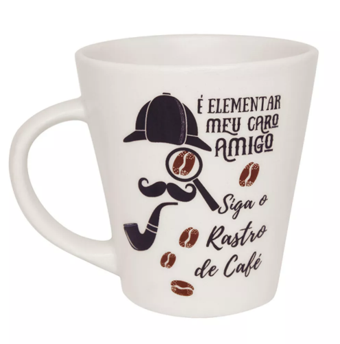 Caneca Drop de Porcelana Personalizada Biona Elementar 250ml - Oxford