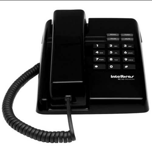Telefone com Fio Premium Preto - Intelbras