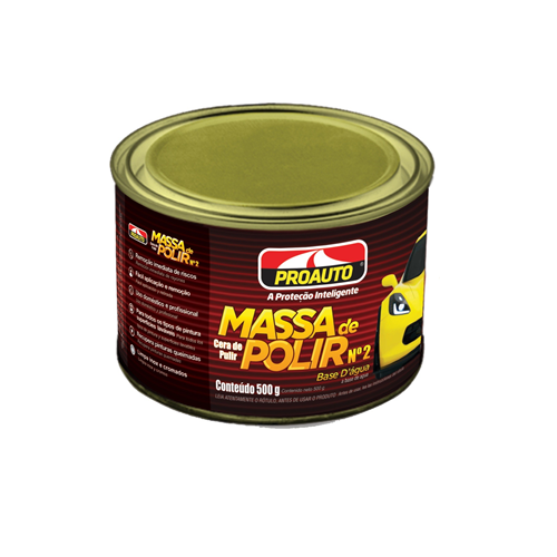 Massa de Polir N°2 500g - Proauto