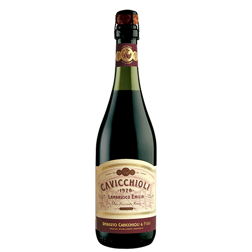 Vinho Lambrusco Cavicchioli Dell Emilia Tinto Suave 750ml