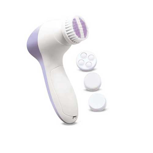 Kit Spa Facial 4 em 1 com 2 Velocidades Lilás - Multilaser