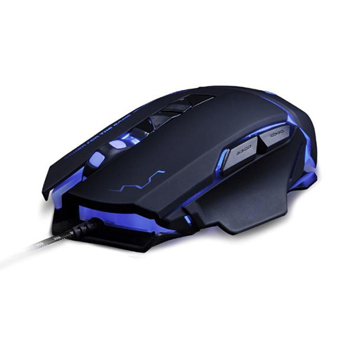 Mouse Gamer USB 3200 Dpi Warrior Preto - Multilaser