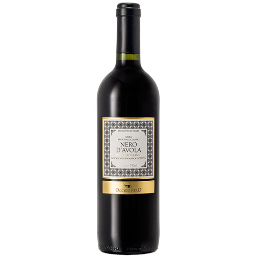 Vinho Occhio Nero Linea Classici Nero D'Avola I.G.P. 750ml