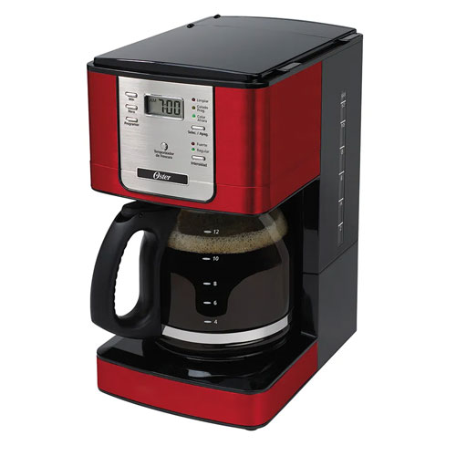 Cafeteira Flavor Programável Vermelha - Oster 