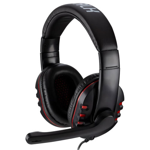 Headset Gamer Gaming X-Talk Pro P2/P3 Preto e Vermelho - Dazz