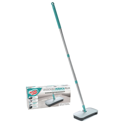 Vassoura Mágica Plus Verde - FlashLimp