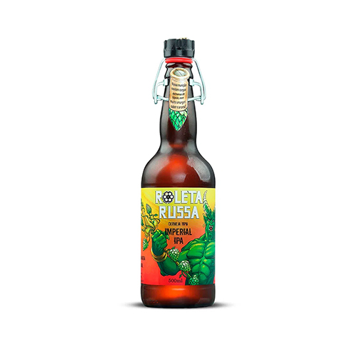 Cerveja Artesanal Roleta Russa Imperial IPA 500ml