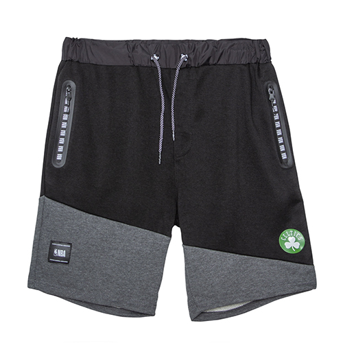 Bermuda de Moletom Masculina Boston Celtics Preta - NBA