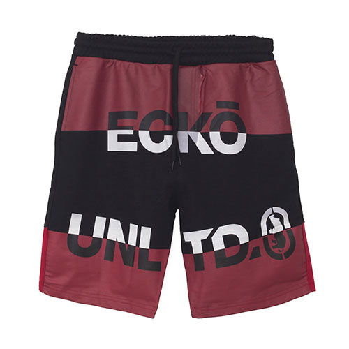 Bermuda de Moletom Masculina Preta  - Ecko