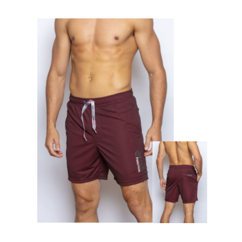 Bermuda Sintética Masculina Active Function Vermelha  - Ecko