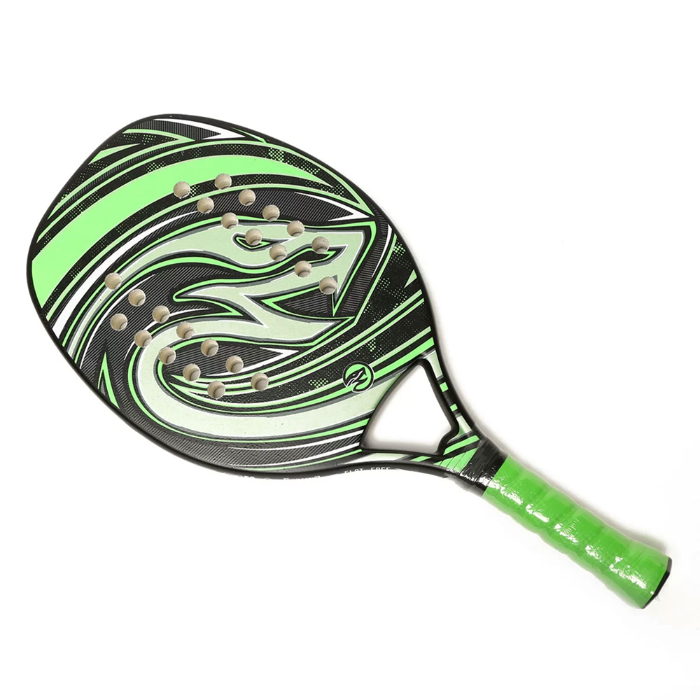 Raquete de Beach Tennis Standard 2.0 - Verde e Preto - Naja