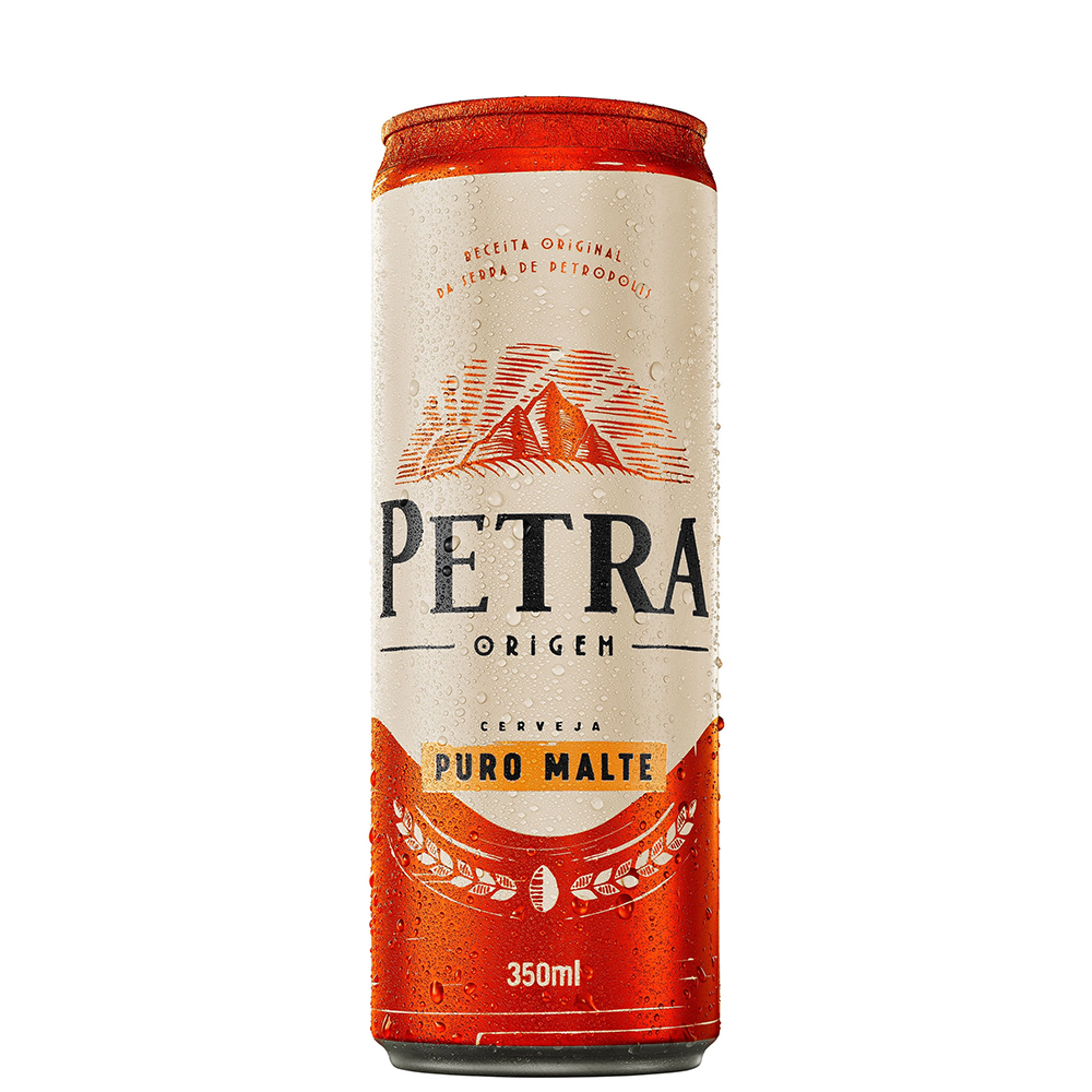Cerveja Petra Puro Malte Lata 350ml