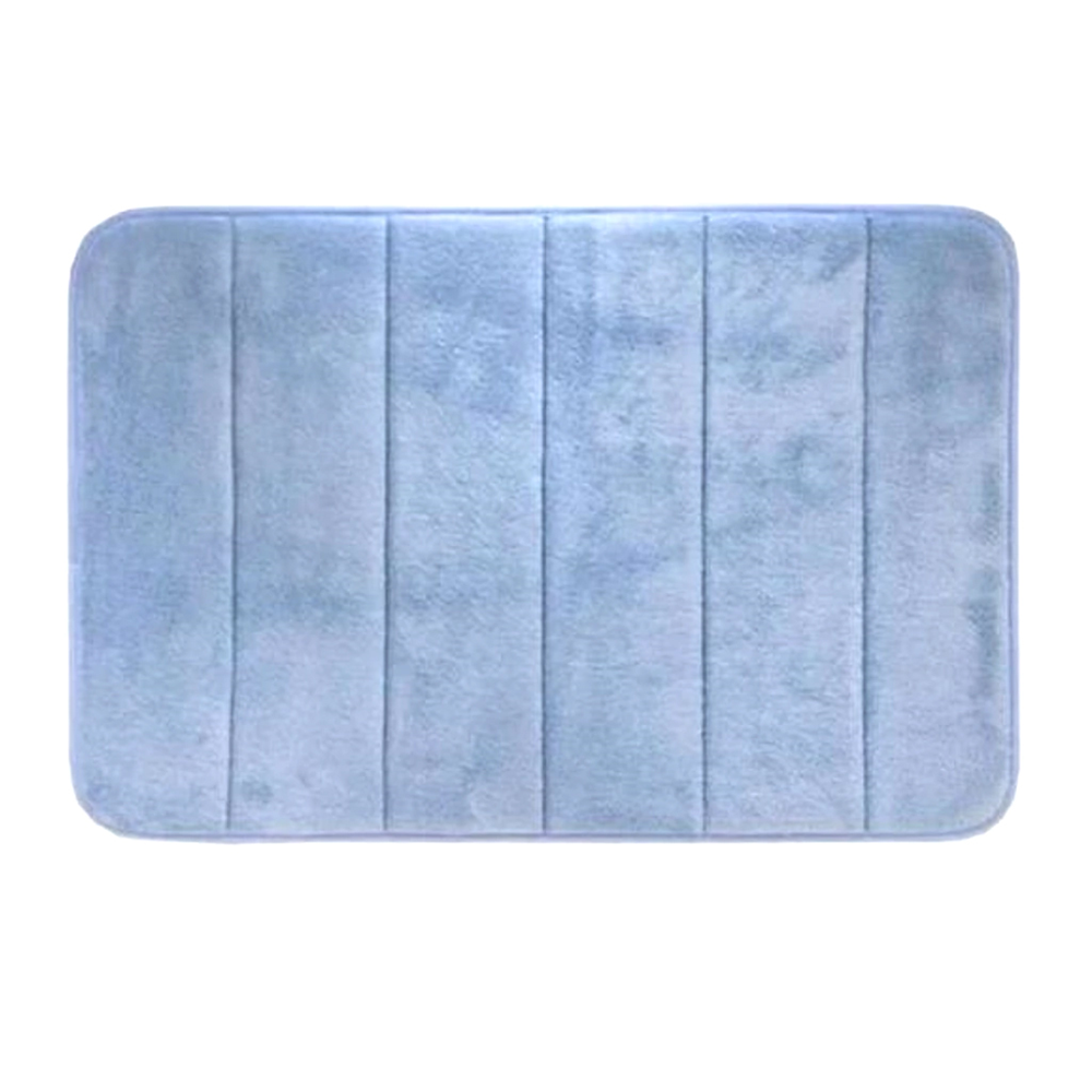 Tapete para Banheiro Antiderrapante Soft Comfort Azul Bebê - Gift