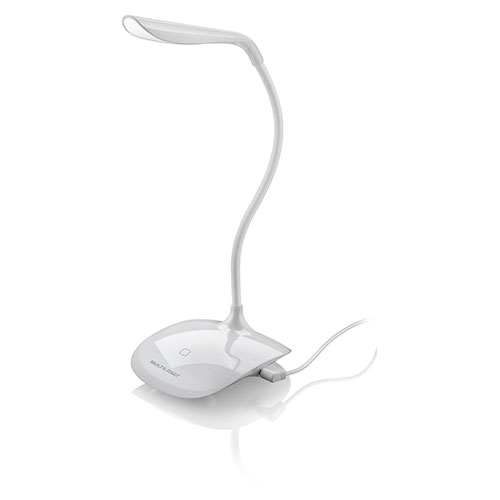 Luminária Led USB Branca - Multilaser