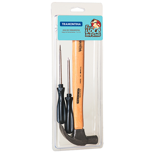 Kit de Ferramentas 3 pçs - Tramontina