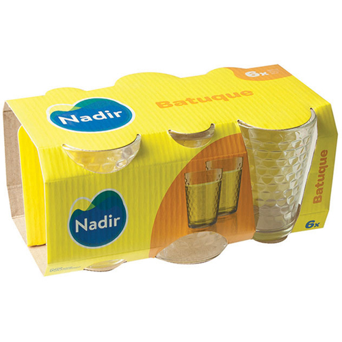 Jogo de Copos Batuque Multiuso 280ml com 6 - Nadir