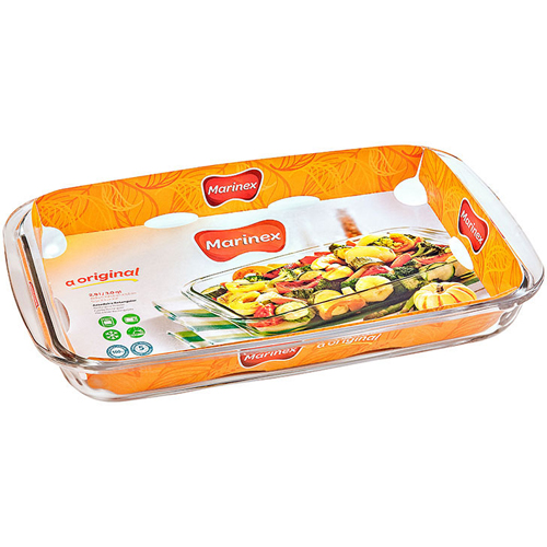 Assadeira Clássica Retangular 2,9L - Marinex