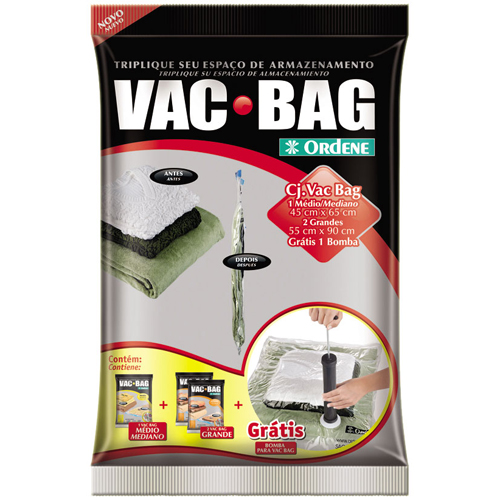 Conjunto Vac Bag Tamanhos Sortidos - Ordene