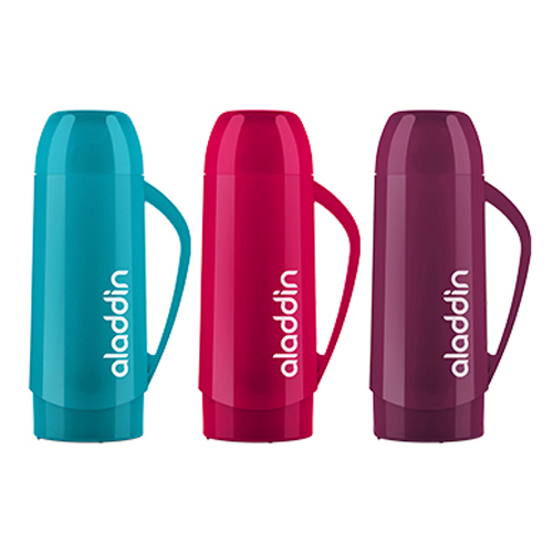 Garrafa Térmica Continental Plus Monocromática Aqua ou Melancia ou Uva 500ml - Aladdin