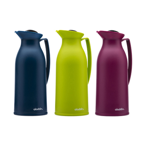 Garrafa Térmica Futura Lisa Dark Jeans ou Maça ou Uva 750ml - Aladdin