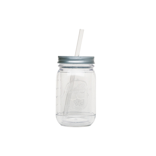 Caneca Térmica Classic Mason Transparente 473ml - Aladdin